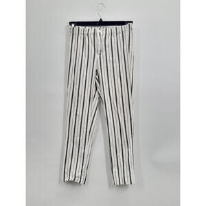John‎ Galt One Size Small Striped Pants Cotton Spandex Pull On Pinstriped